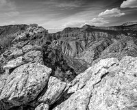 Canyon rim Lodore Canyon 1