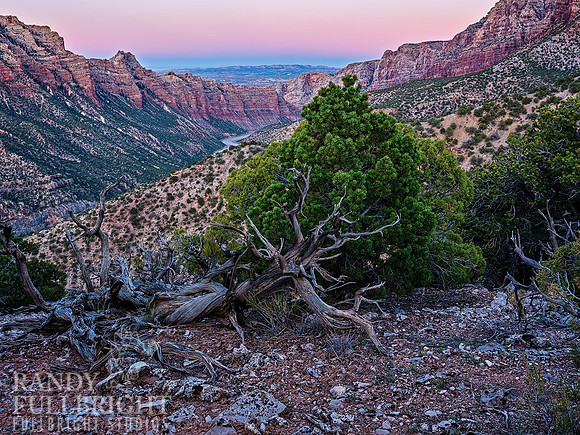 Dawn in Split Mountain
