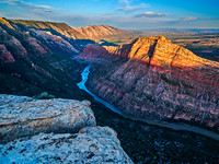 Looking into Whirlpool canyon