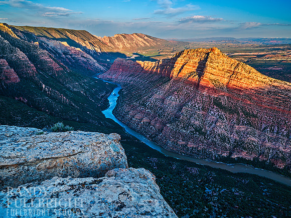 Looking into Whirlpool canyon