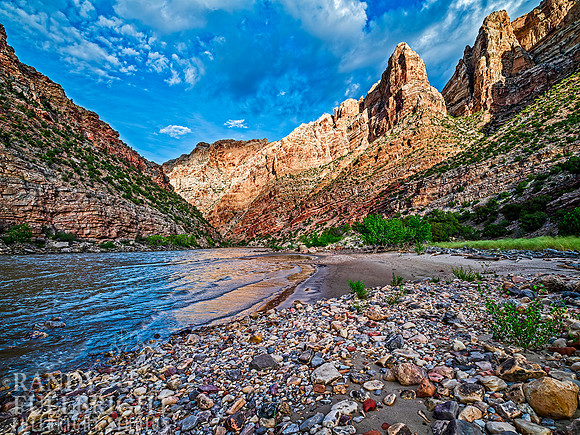 Early morning at Inglesby rapid