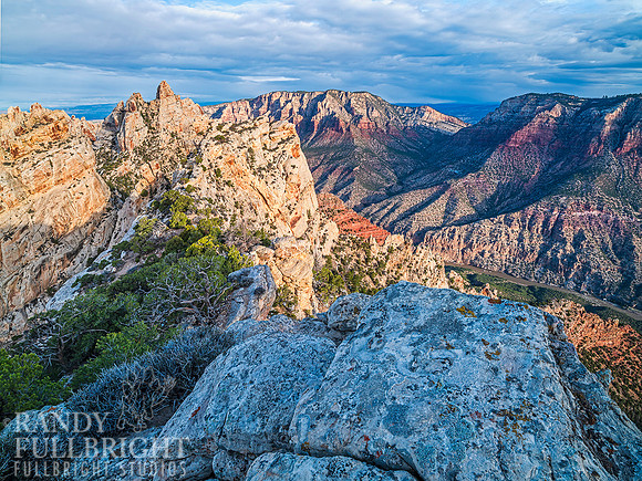 Split Mountain and Trail canyon